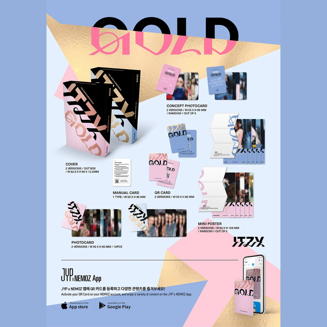 ITZY 9th Mini Album [GOLD] (Platform_Nemo Ver.)