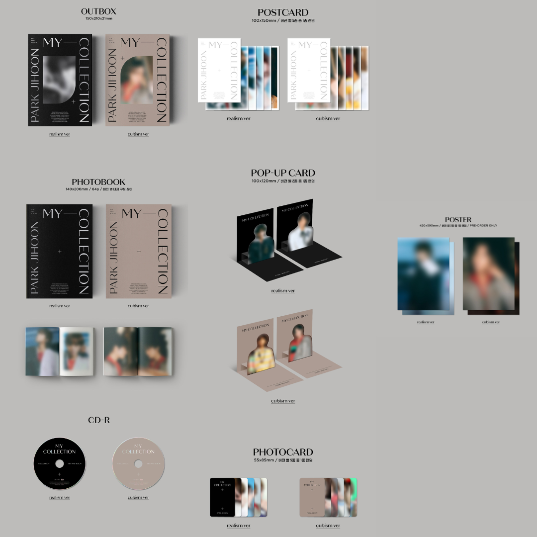 PARK JI HOON 4th Mini Album [My Collection]
