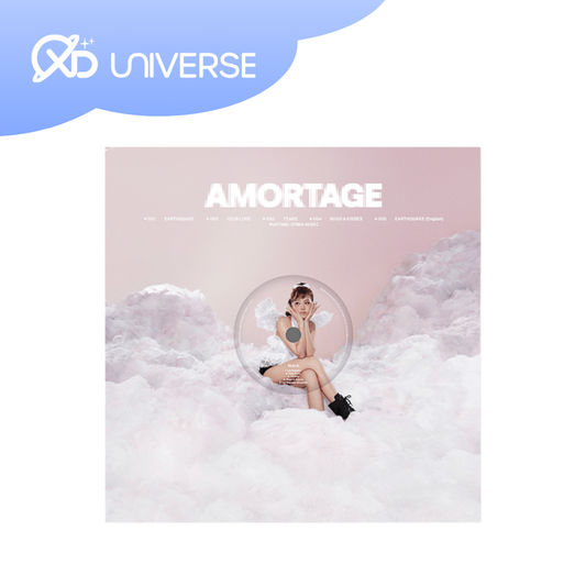 JISOO 1st Mini Album AMORTAGE - VINYL (PINK VER)