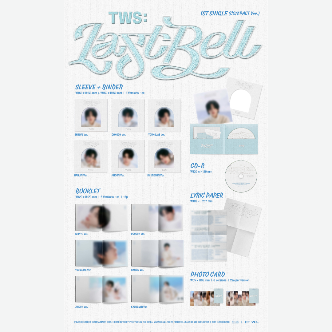 TWS - 1st Single 'Last Bell' (COMPACT Ver.)
