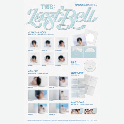 TWS - 1st Single 'Last Bell' (COMPACT Ver.)