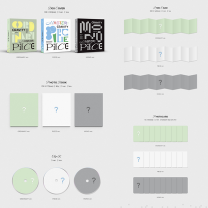 CRAVITY - 5th Mini Album [MASTER:PIECE]