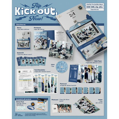 KickFlip - 2nd Mini Album [Kick Out, Flip Now!]