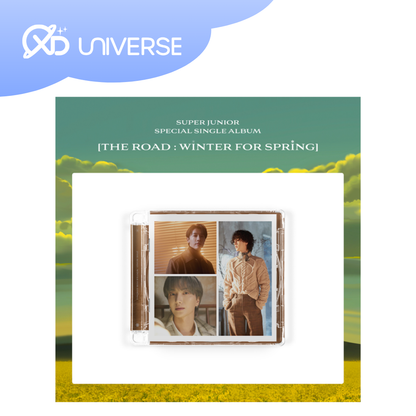 SUPER JUNIOR - Special Single Album [The Road : Winter for Spring] (B Ver.)