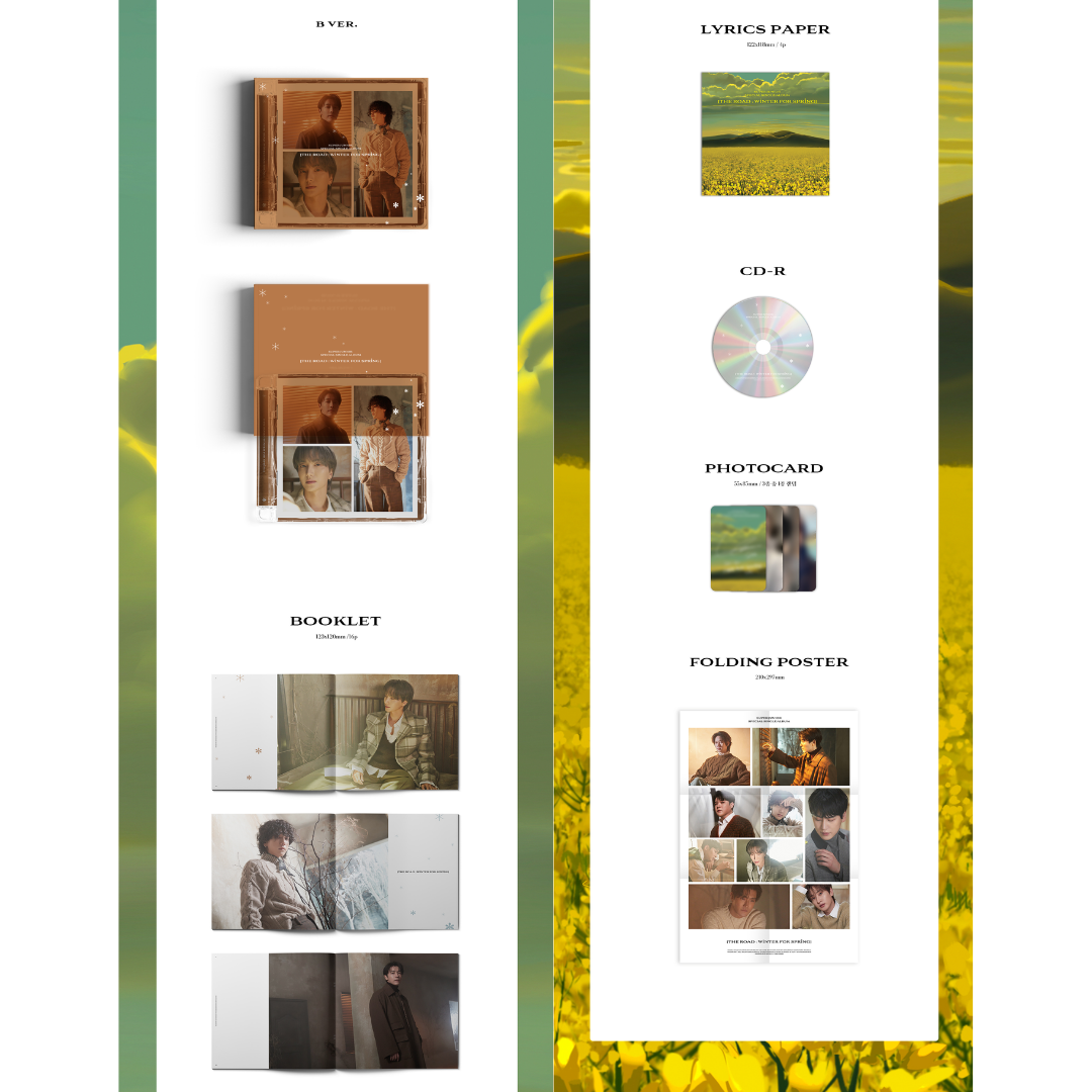 SUPER JUNIOR - Special Single Album [The Road : Winter for Spring] (B Ver.)