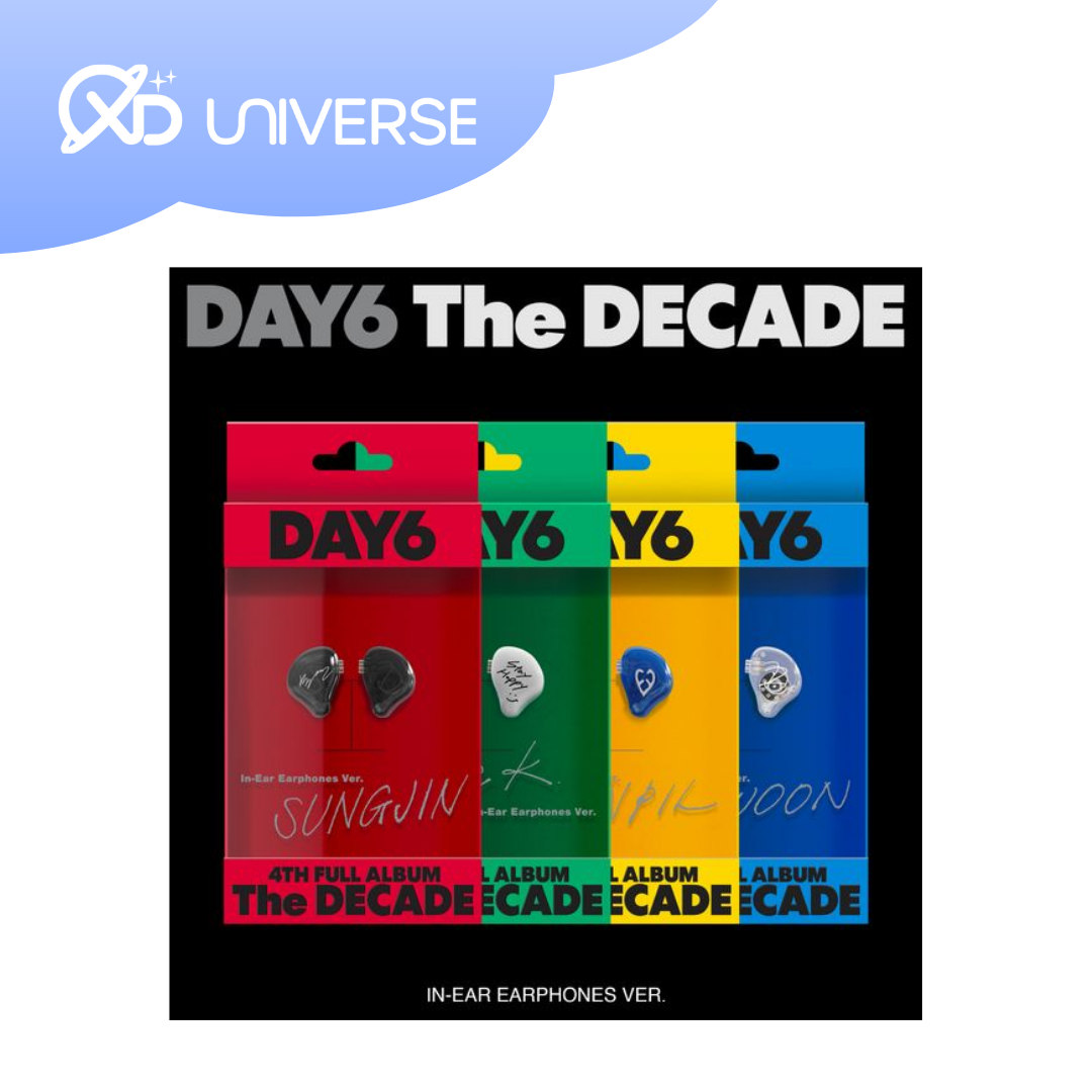 DAY6 4th Album THE DECADE - IN-EAR EARPHONE ver