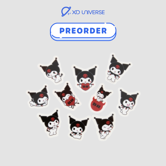 [PREORDER] BABYMONSTER × KUROMI Merchandise - Sticker Set