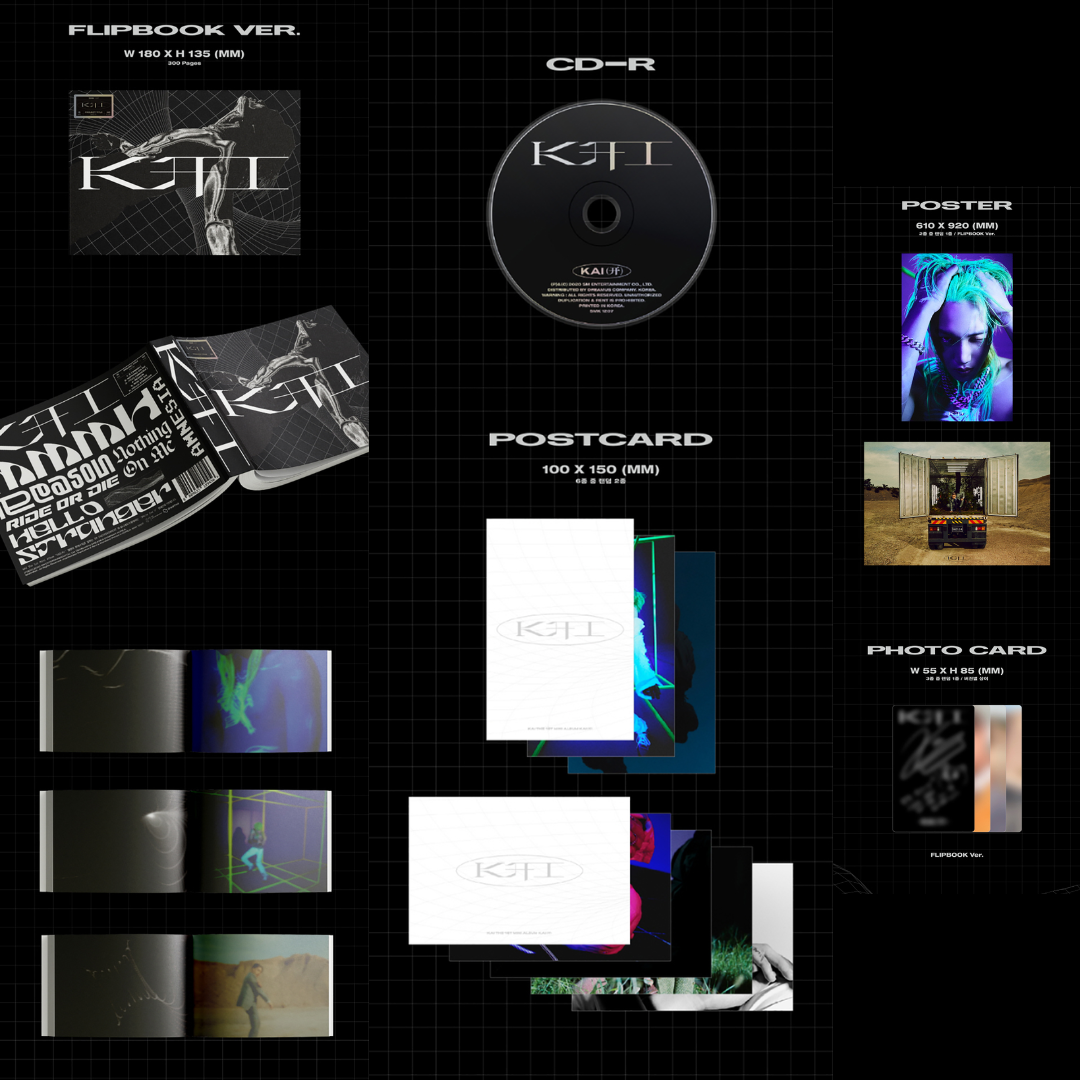 KAI - Mini Album Vol.1 [KAI (开)] (FLIP BOOK Ver.)