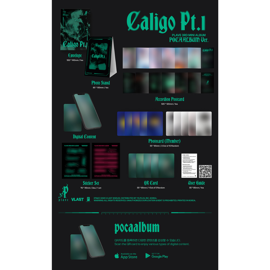 PLAVE 3rd Mini Album [Caligo Pt.1] (Pocaalbum Ver.)