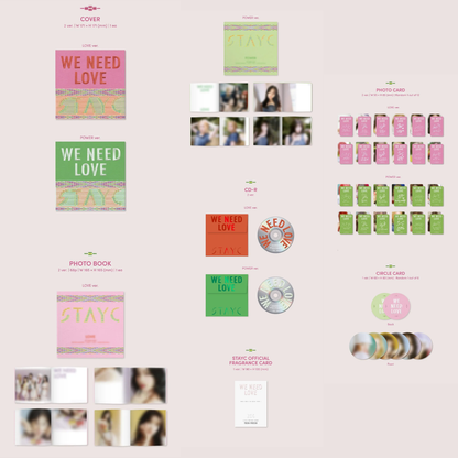 STAYC - The 3rd Single Album [WE NEED LOVE]