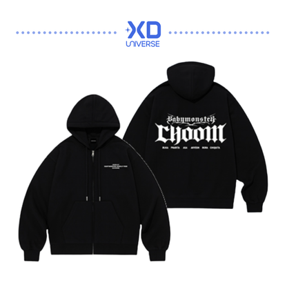 [PREORDER] BABYMONSTER WORLD TOUR [춤 (CHOOM)] IN SEOUL OFFICIAL MD - ZIP-UP HOODIE