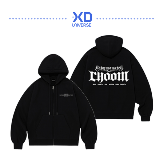 [PREORDER] BABYMONSTER WORLD TOUR [춤 (CHOOM)] IN SEOUL OFFICIAL MD - ZIP-UP HOODIE