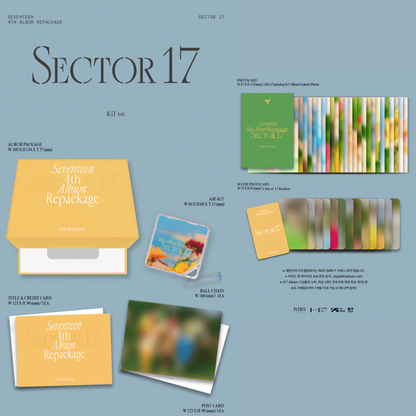 SEVENTEEN - 4th Album Repackage - Sector 17 - KiT version