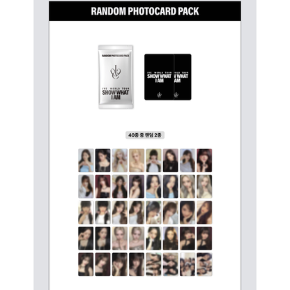 IVE - WORLD TOUR [SHOW WHAT I AM] RANDOM PHOTO CARD PACK
