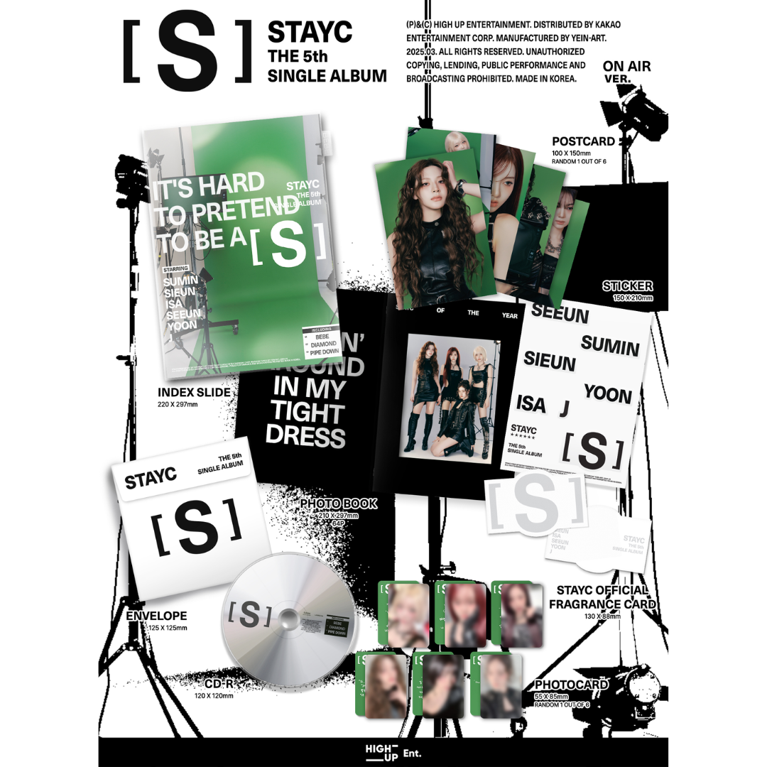 STAYC - 5th Single : S (Random Ver.)