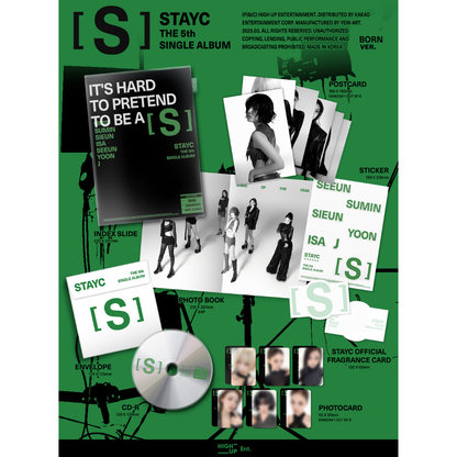 STAYC - 5th Single : S (Random Ver.)