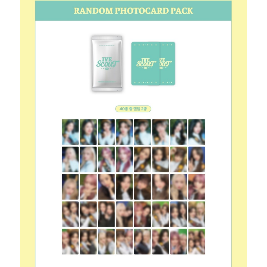 IVE - [SCOUT] RANDOM PHOTOCARD PACK