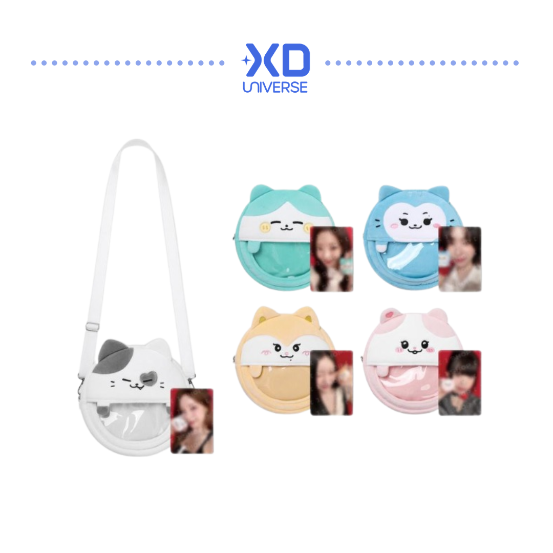 [PREORDER DEADLINE 15/8] ITZY The 5th Fan Meeting 있지 믿지, 날자! “ALL IN, MIDZY” OFFICIAL MERCH - TWINZY LIGHT RING BAG