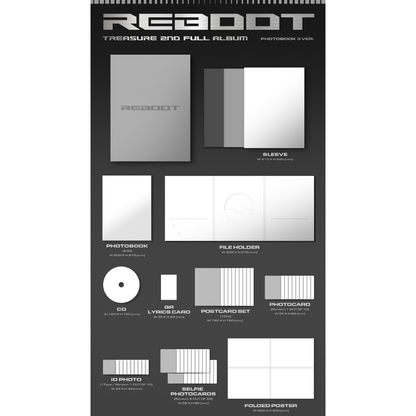 TREASURE 2nd Full Album [REBOOT] Photobook Ver. Random Ver.