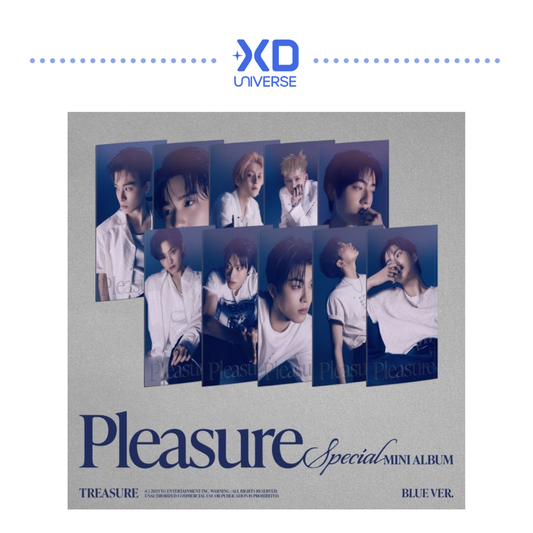 TREASURE - Special Mini Album [PLEASURE] [Blue Ver.]