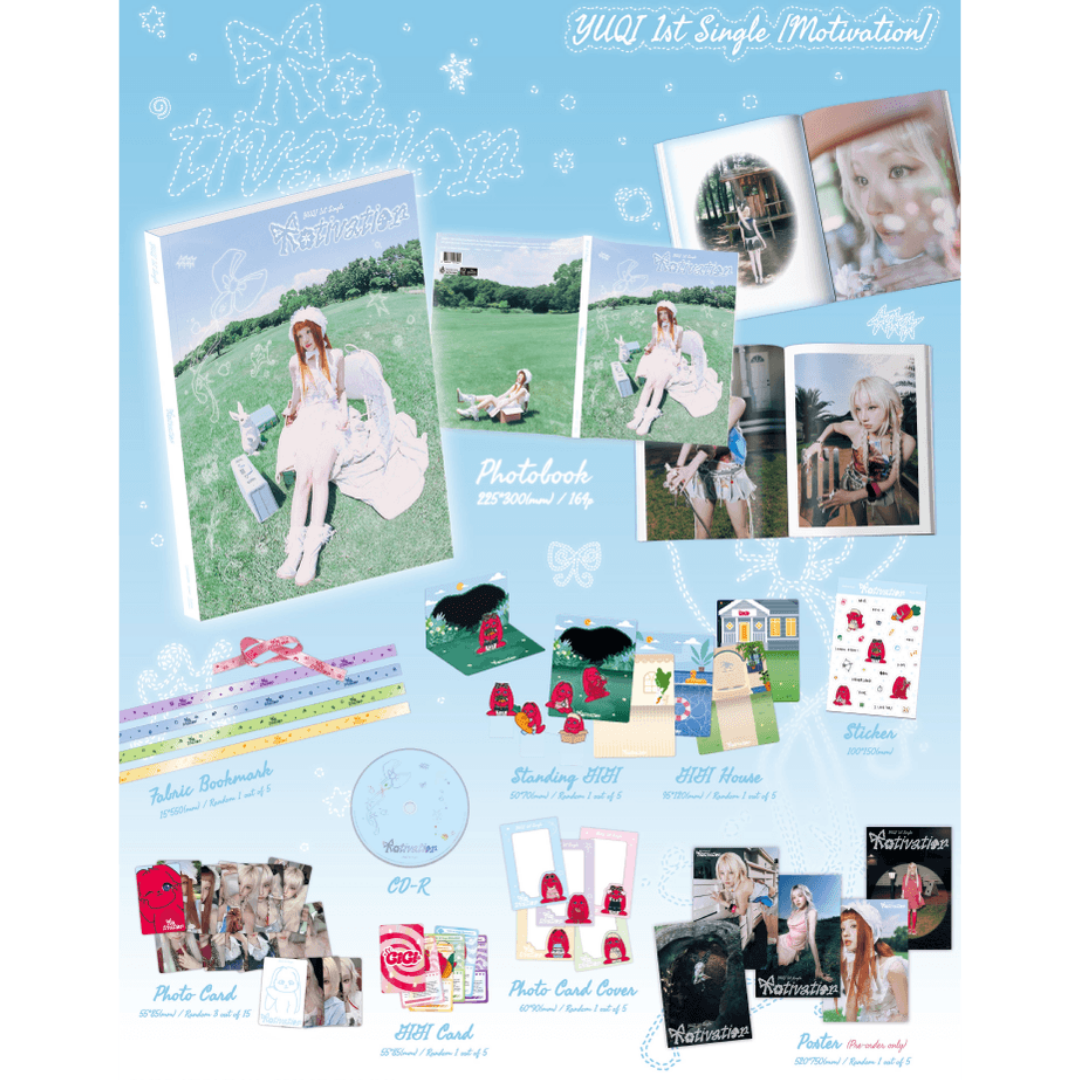 [POB] I-DLE YUQI - 1st Single Album [ MOTIVATION ]