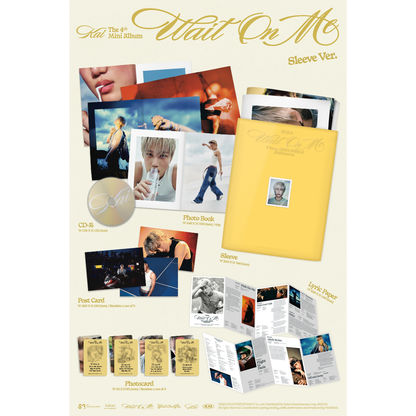 KAI - 4th Mini Album [Wait On Me] (Sleeve Ver.)