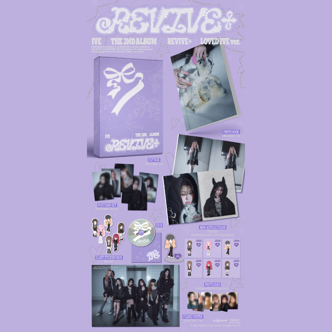 [POB] IVE THE 2ND ALBUM REVIVE+ (LOVED IVE ver.)