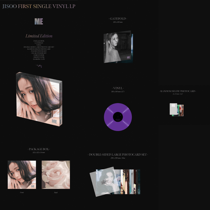 BLACKPINK JISOO 1st Single Album ME - LP ver
