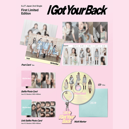 [PREORDER] ILLIT Japan 2nd Single 'I Got Your Back' - First Limited Edition