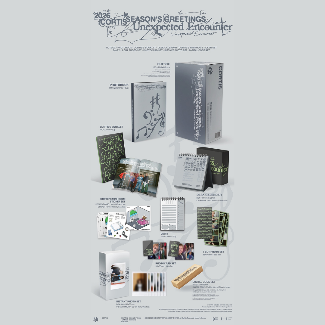 [READY STOCK] CORTIS 2026 SEASON'S GREETING