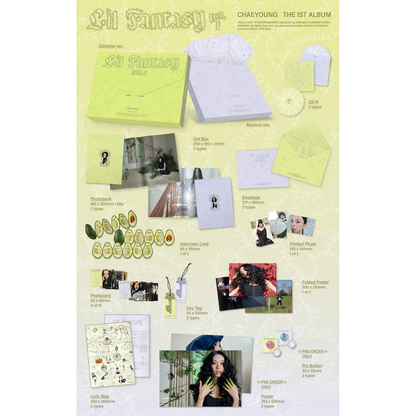 TWICE CHAEYOUNG - The 1st Album [ LIL FANTASY VOL.1 ] Photobook version