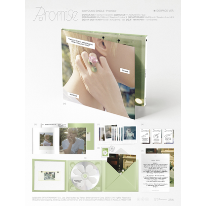 [KTOWN4U POB] DOYOUNG [Promise] (DIGIPACK Ver.) ALBUM