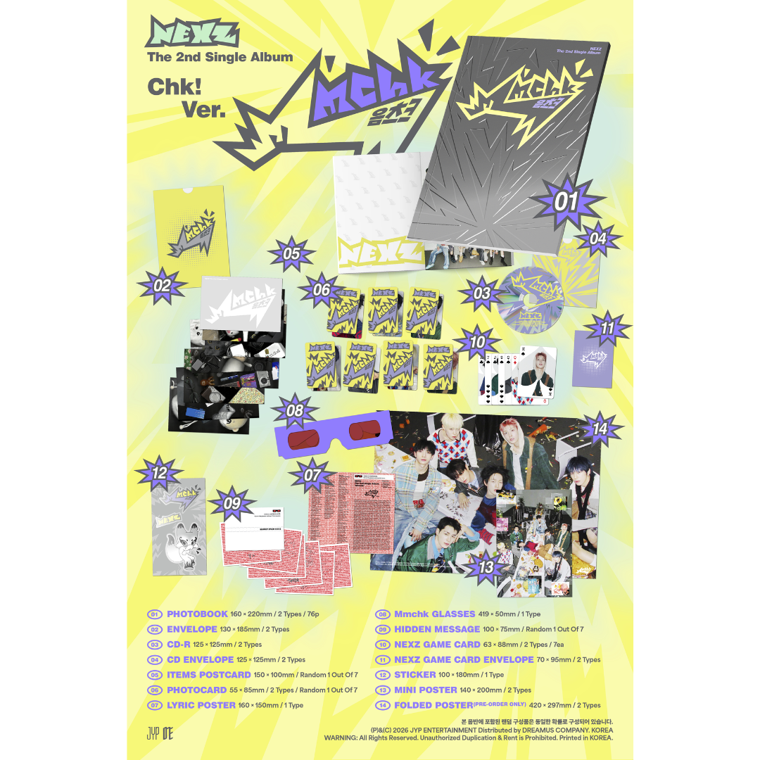 NEXZ - 2nd Single Album [Mmchk]