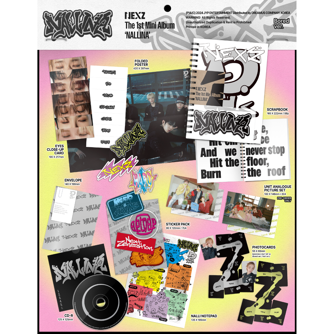 NEXZ - 1st Mini Album [NALLINA]