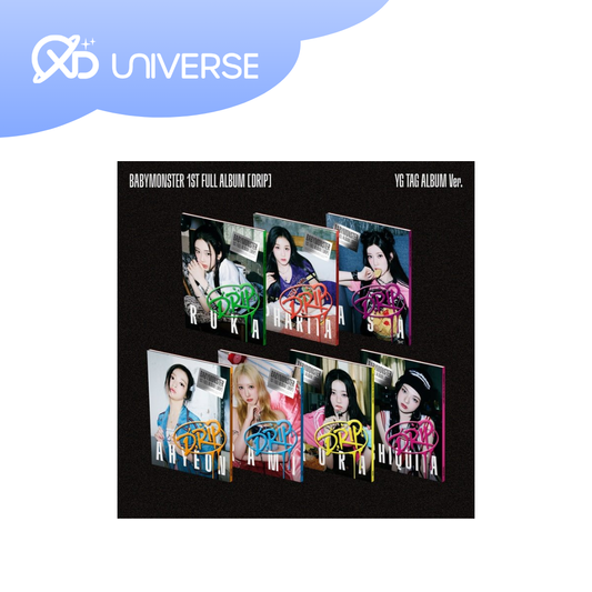 BABYMONSTER 1 st Full Album DRIP - YG TAG ALBUM