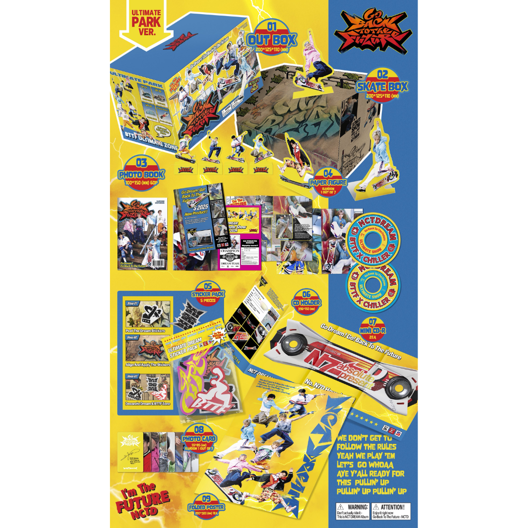 NCT DREAM 5th Album [ GO BACK TO THE FUTURE ] Ultimate version