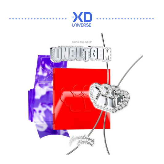 KiiiKiii - 1st EP Album [UNCUT GEM] (GROUNDWORK Ver.) (Limited Edition)