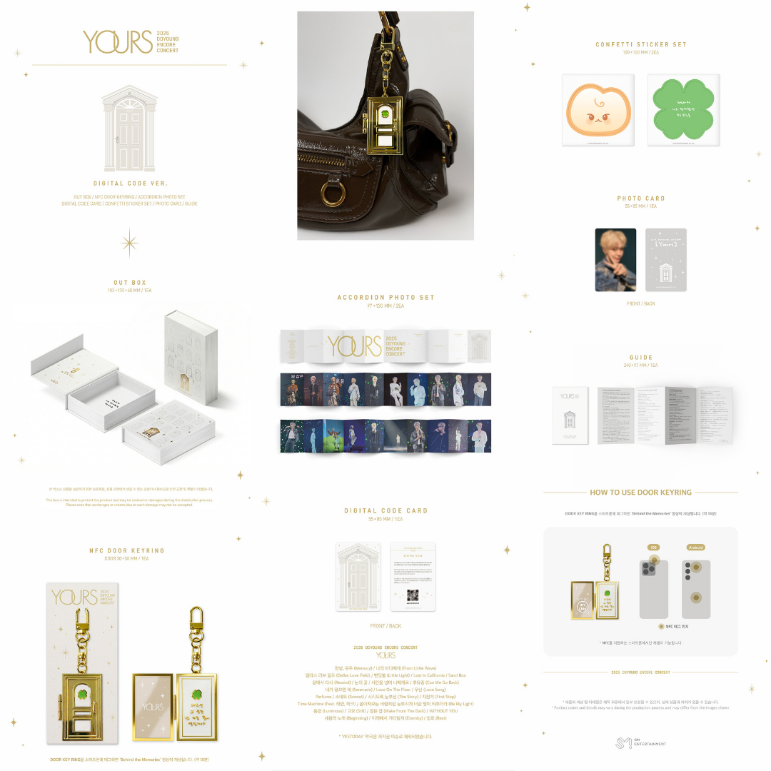 [PREORDER] DOYOUNG ENCORE CONCERT [Yours] DIGITAL CODE & BLU-RAY