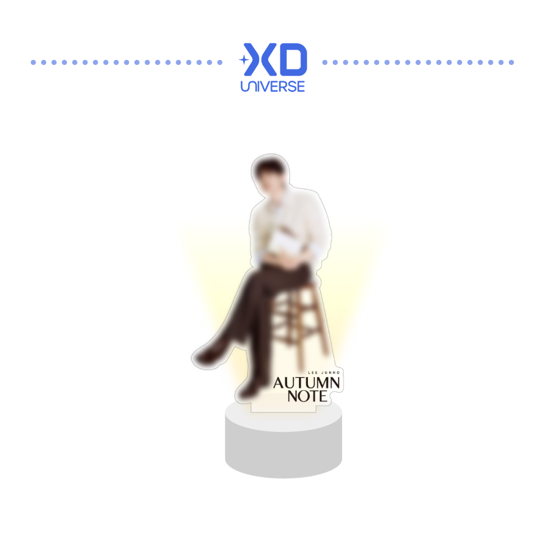 [PREORDER DEADLINE 18/8] 2026 LEE JUNHO FANMEETING in Seoul ‘AUTUMN NOTE’ OFFICIAL MD - Acrylic Mood Light Stand