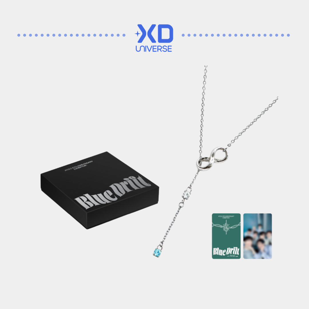 [PREORDER DEADLINE 9/10] ATEEZ 8th Anniversary Exhibition : BLUE DRIFT OFFICIAL MD - NECKLACE