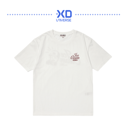 [PREORDER DEADLINE 18/7] YEONJUN ‘NO LABELS: PART 02’ Official Merch - S/S T-Shirt (Cream)