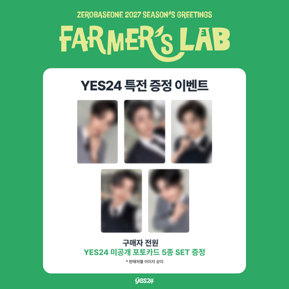 [PREORDER DEADLINE 15/12] ZEROBASEONE 2027 SEASON'S GREETINGS [FARMER'S LAB]