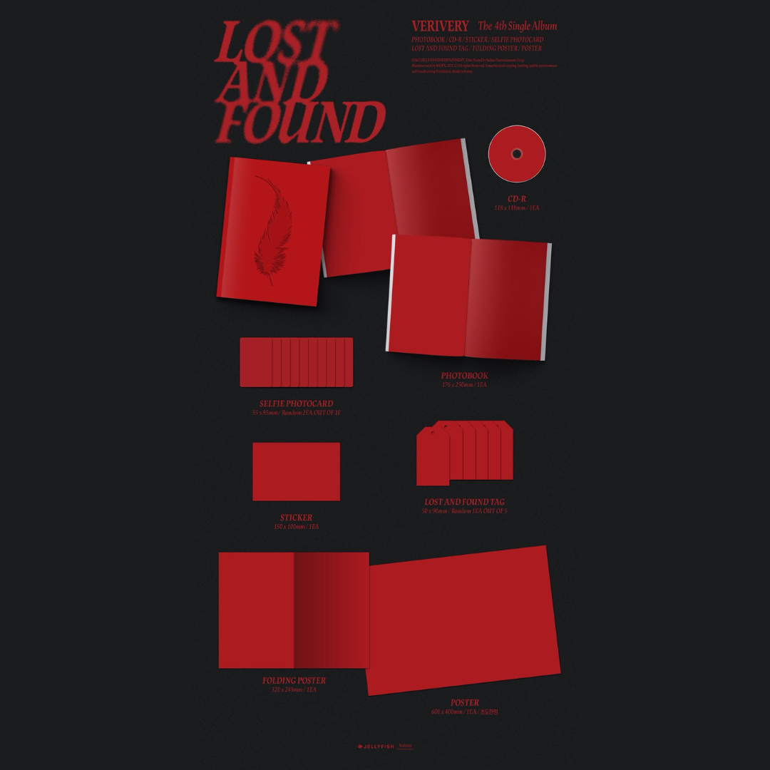 [PREORDER] VERIVERY 4th SINGLE ALBUM  [Lost and Found] - Photobook ver