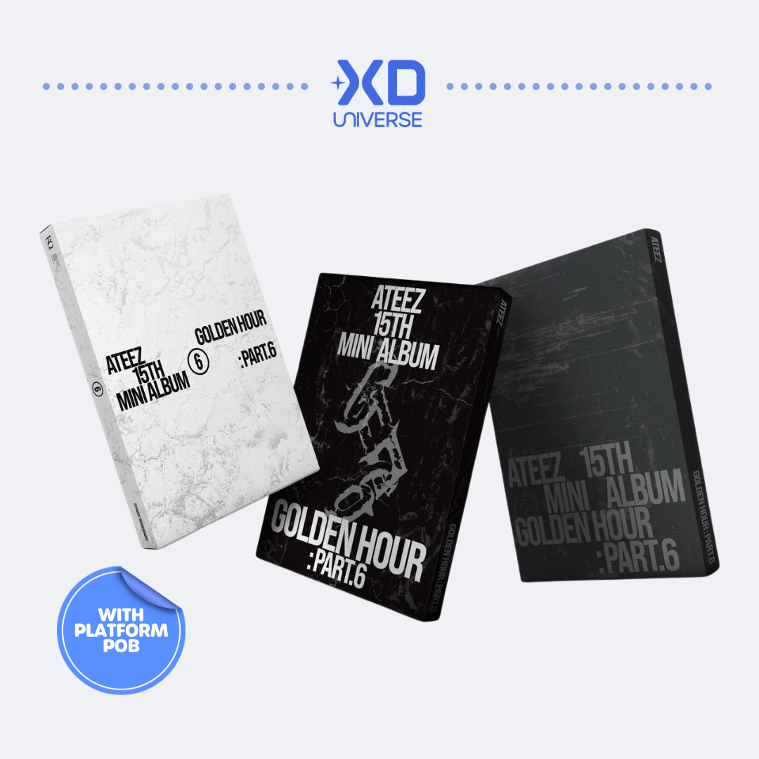 [PREORDER DEADLINE 10/11] ATEEZ 15th Mini Album [GOLDEN HOUR: Part.6] - Standard Ver.