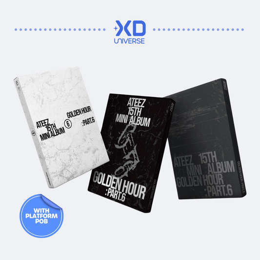 [PREORDER DEADLINE 10/11] ATEEZ 15th Mini Album [GOLDEN HOUR: Part.6] - Standard Ver.