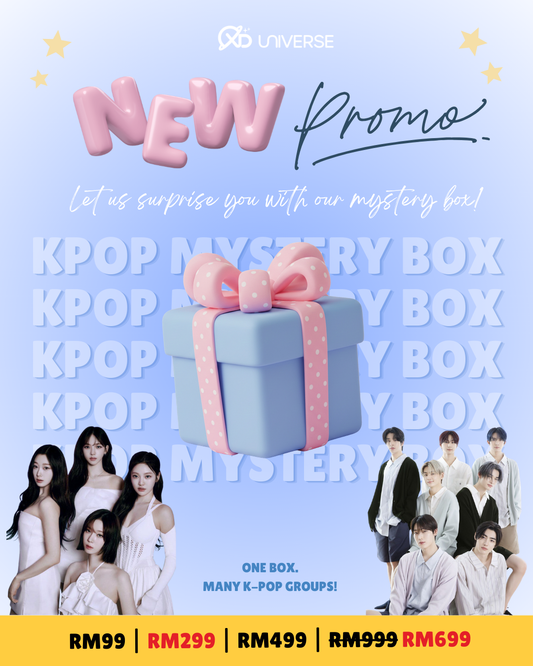 KPOP MYSTERY BOX RM299 COLLECTOR'S BOX (NEW!)