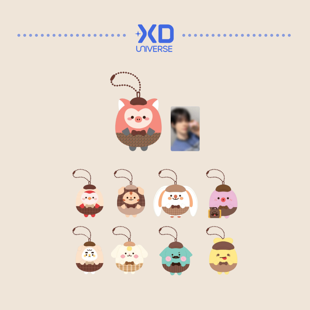 [PREORDER] CRAVITY CHARACTER POP-UP STORE [DETECTIVE CCREW] MD - CCREW MINI RANDOM DOLL KEYRING