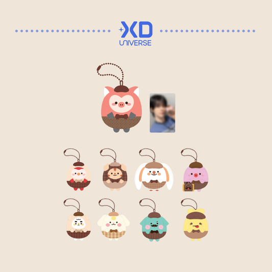 [PREORDER] CRAVITY CHARACTER POP-UP STORE [DETECTIVE CCREW] MD - CCREW MINI RANDOM DOLL KEYRING