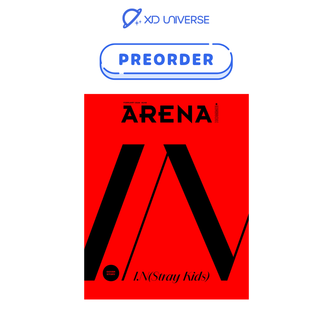 [PREORDER] STRAY KIDS I.N ARENA HOMME+ Arena Homme Plus (February 2026) Magazine