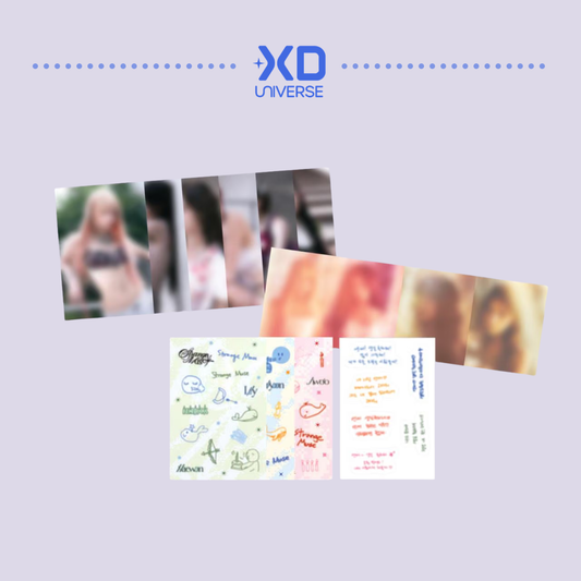 [PREORDER DEADLINE 28/10] NMIXX 6th EP [Strange Muse] POP-UP STORE OFFICIAL MD - POSTCARD & STICKER PACK